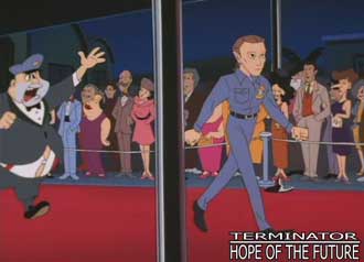 Terminator/Animaniacs reference