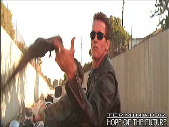 Terminator/Simpsons reference