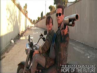 Terminator/Simpsons reference