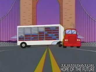 Terminator/Simpsons reference