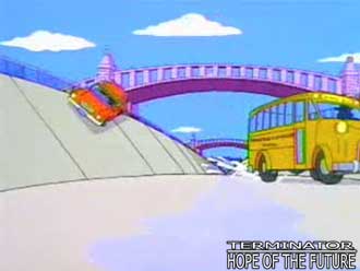 Terminator/Simpsons reference